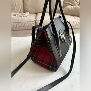 Micahel Kors collection bag! tartan plaid and camo, never used! mint condition